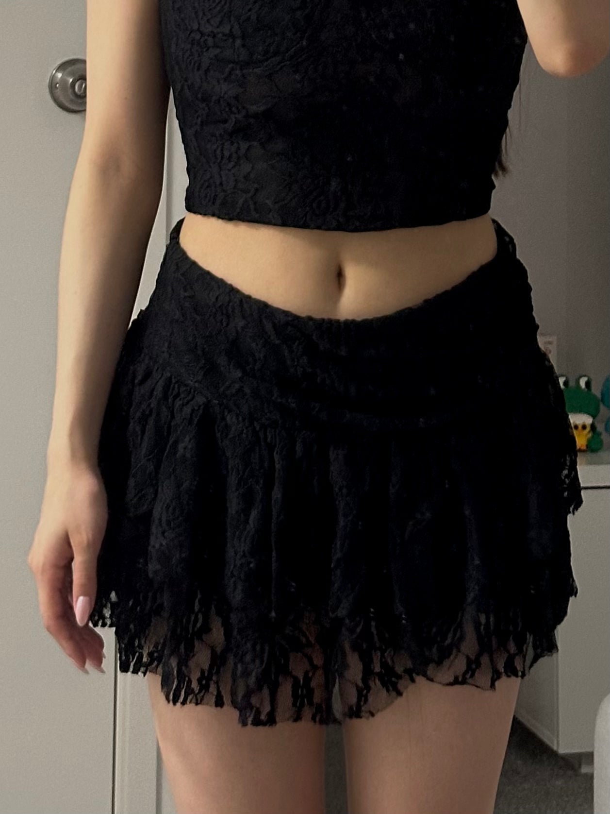 rose skirt
